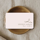 Search for bronze business cards Hair stylist