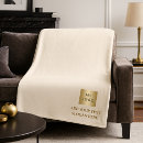 Search for company logo blankets Branded