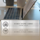 Search for grey name plates Business