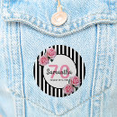 Search for 70th birthday buttons Black and white