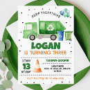Search for garbage truck invitations Kids