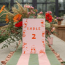 Search for retro wedding table cards Groovy
