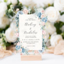 Search for peach and blue wedding invitations Traditional