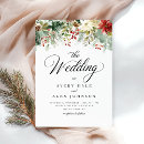 Search for poinsettia invitations Evergreen
