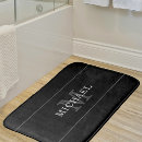 Search for black and silver bath mats Elegant