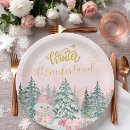 Search for winter onederland plates Pink