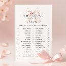 Search for baby shower activities Pink bow