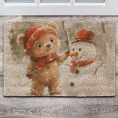 Search for snowman doormats Winter