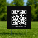 Search for real estate outdoor signs Qr code