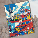 Search for european city postcards Illustration