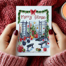 Search for gym christmas cards Merry fitmas