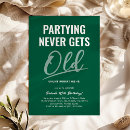 Search for funny old age birthday invitations Simple