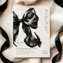 Search for black and white bridal shower invitations Modern