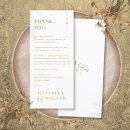 Search for menu place cards Gold