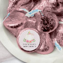 Search for pink pumpkin candy favors Watercolor