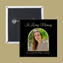 Search for in loving memory buttons Elegant