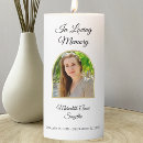 Search for funeral candles Photo collage