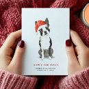 Search for boston terrier christmas cards Dog