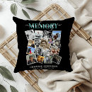 Search for in loving memory pillows Remembrance