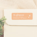 Search for groovy return address labels Modern