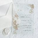 Search for lace wedding invitations Floral