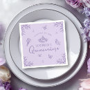 Search for quinceanera napkins Tiara
