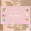 Search for purple baby shower banners Girl