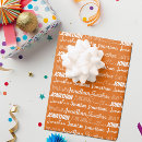 Search for orange wrapping paper Cute