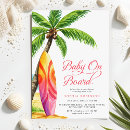 Search for surfer baby shower invitations Surfboard
