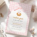 Search for cutie pie invitations Pink bow