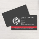 Search for first responder business cards Thin red line