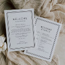 Search for itinerary for guests wedding programs For her