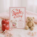 Search for apple of our eye baby shower invitations Cute