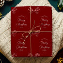 Search for name wrapping paper Red