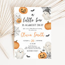Search for little boo baby shower invitations Pumpkin