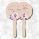 Search for bridal shower hand fans Thank you