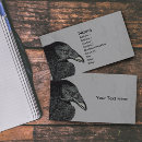 Search for spooky business cards Raven