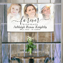 Search for memorial banners Forever in our hearts