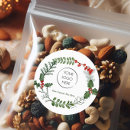 Search for happy holidays stickers Watercolor wreath