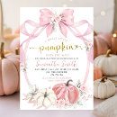 Search for a little pumpkin baby girl shower invitations Mother to be
