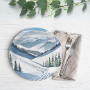Search for mountain paper plates Snow