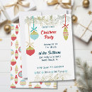 Search for retro christmas invitations Simple