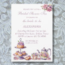 Search for afternoon tea bridal shower invitations Blush pink