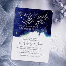 Search for blue navy gender reveal invitations Watercolor