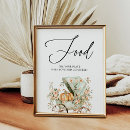 Search for food table signs posters Watercolor