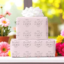 Search for bridal shower wrapping paper Pink