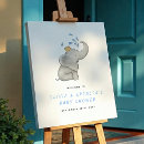 Search for elephant baby shower welcome signs Boy