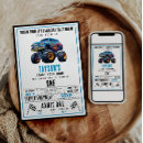 Search for monster bash birthday invitations Boys birthday party