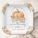 Search for fall baby shower plates Gender neutral