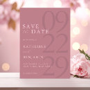 Search for dusty rose wedding save the dates Modern